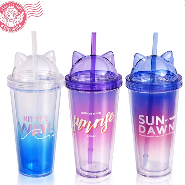 แก้วนำ้กลิตเตอร์กากเพชร ทรายไหล Tumbler