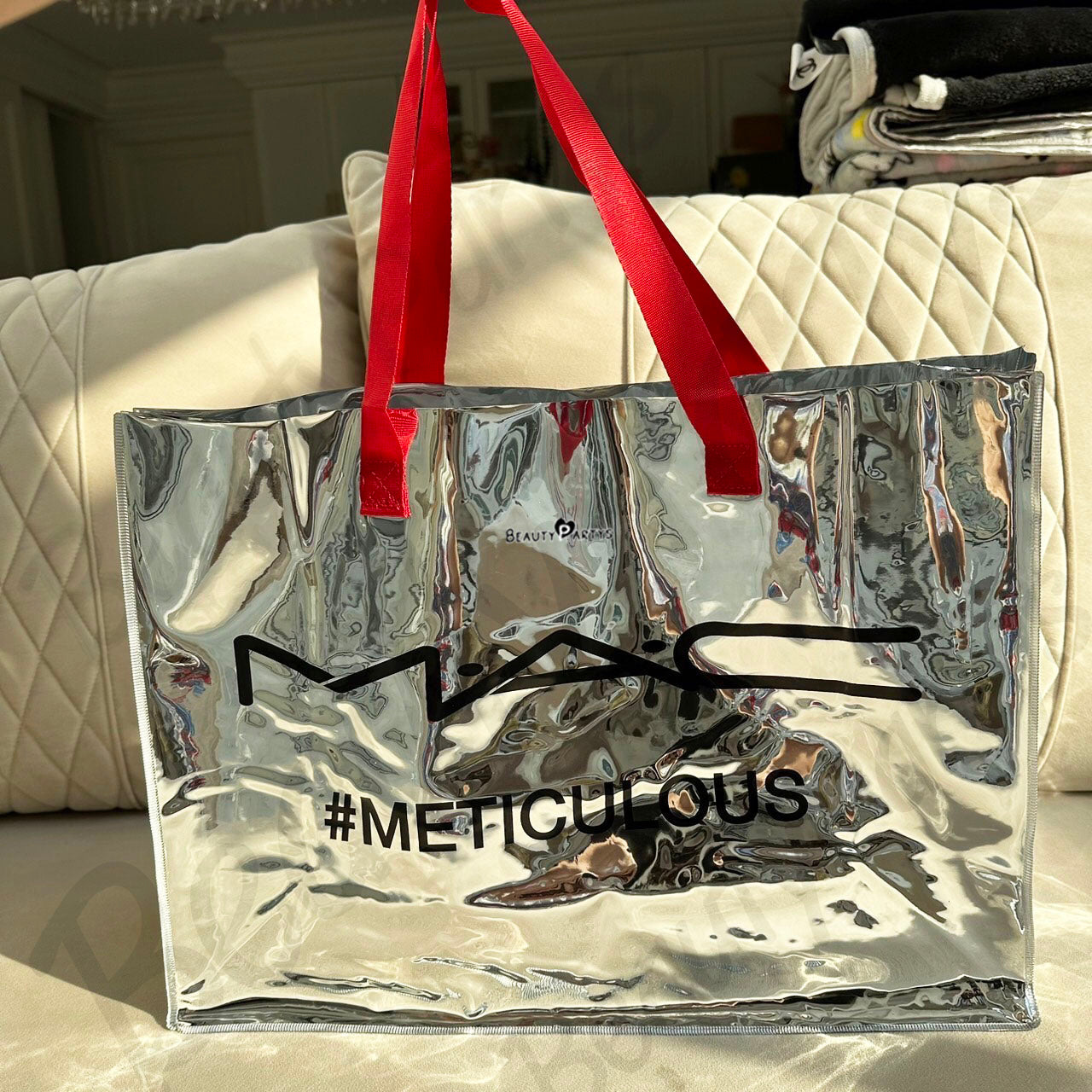 Metallic Tote Bag